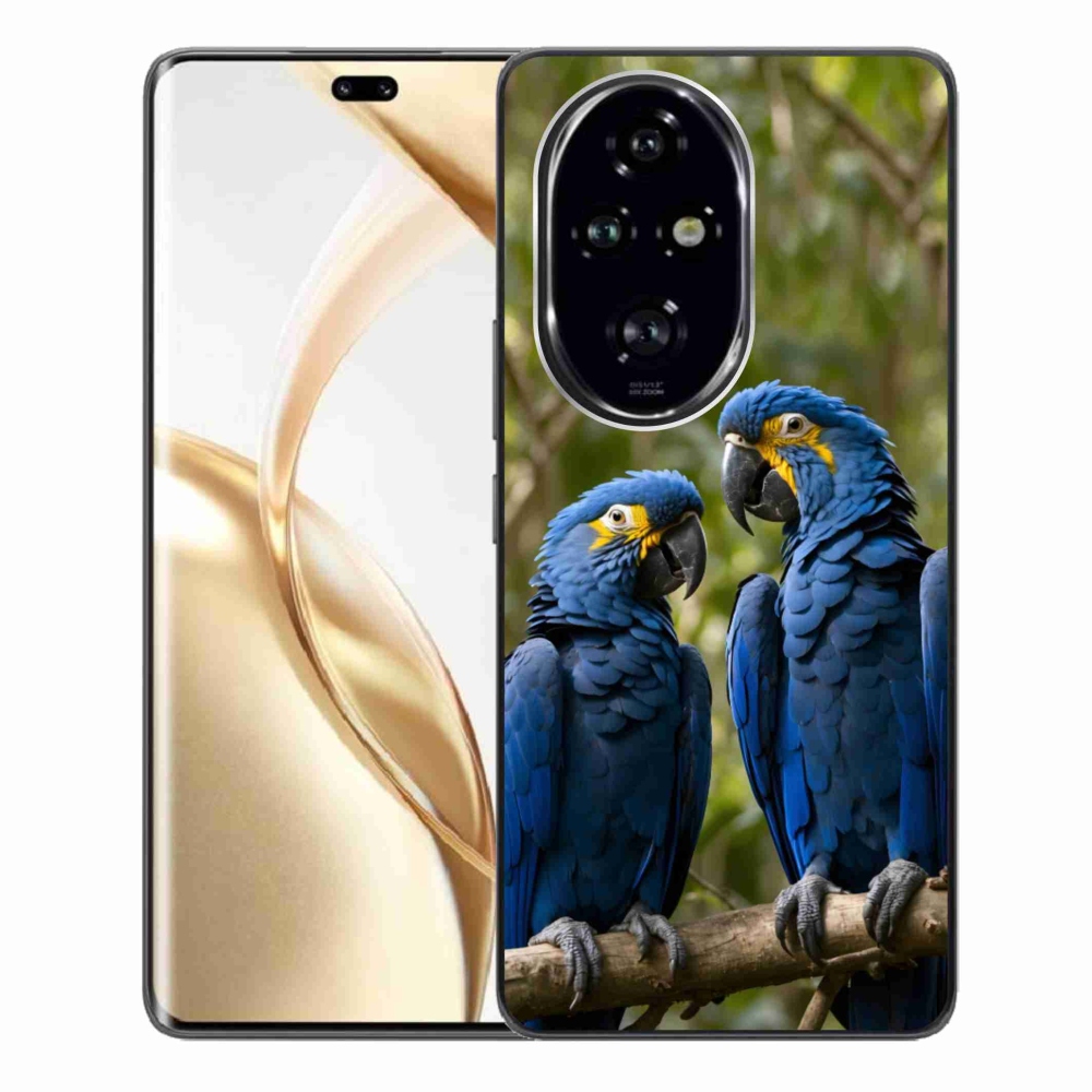 Gélový kryt mmCase na Honor 200 Pre 5G - papagájové duo