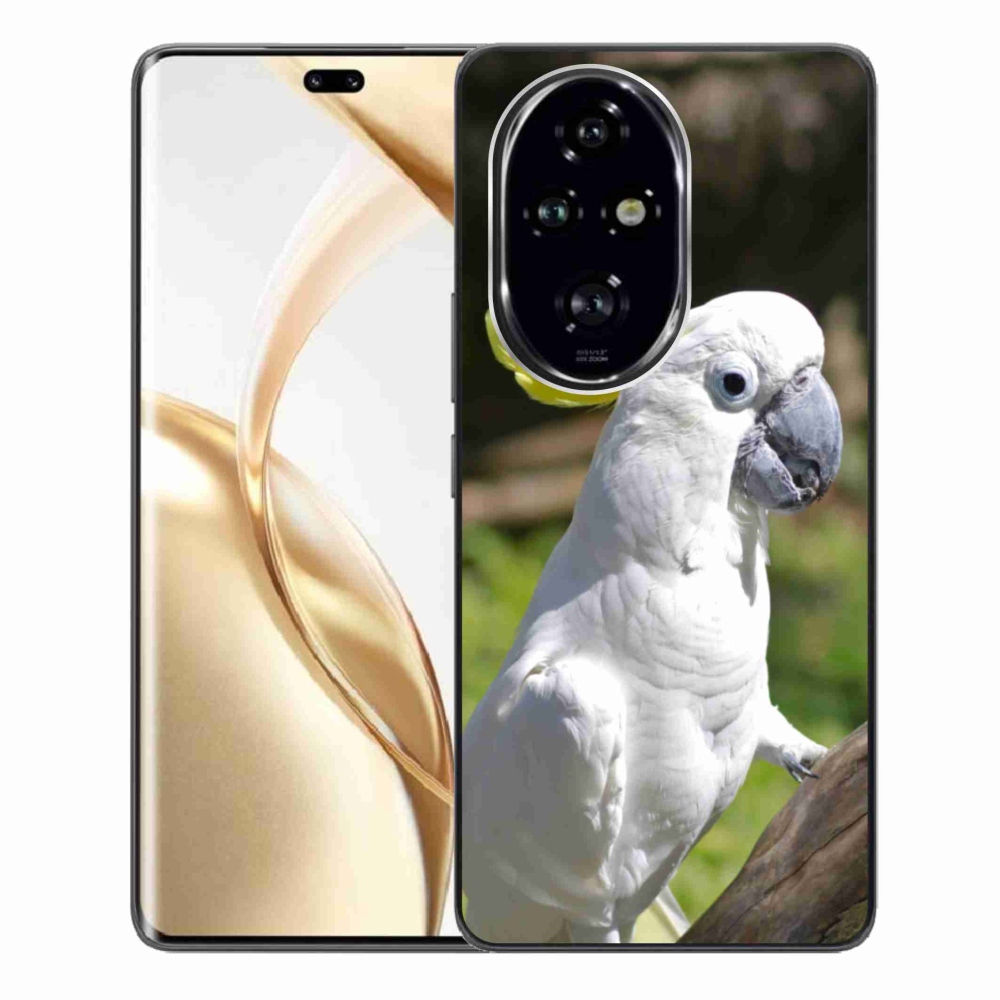 Gélový kryt mmCase na Honor 200 Pre 5G - papagáj kakadu 2