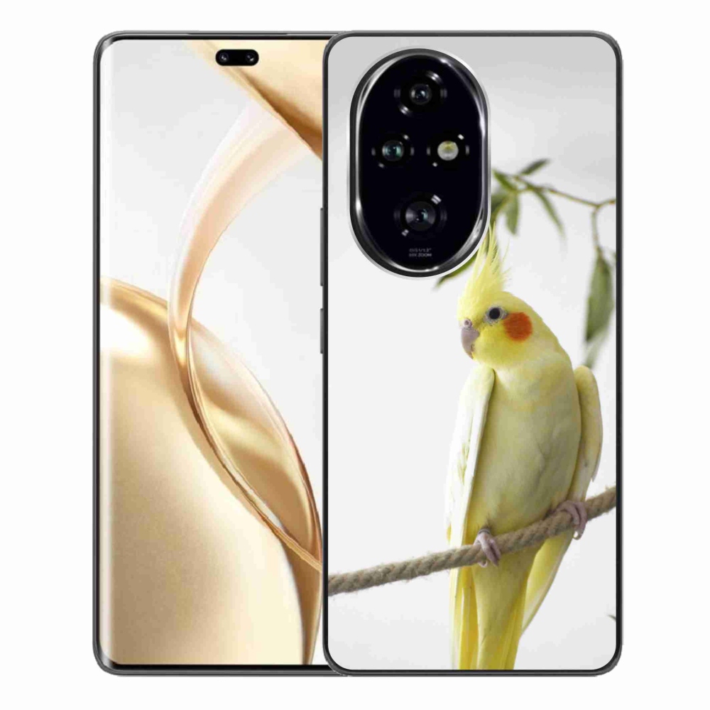 Gélový kryt mmCase na Honor 200 Pre 5G - papagáj korela chocholatá