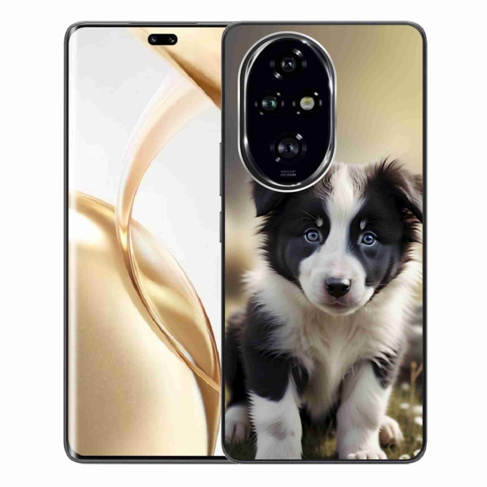 Gélový kryt mmCase na Honor 200 Pre 5G - roztomilá border kólia