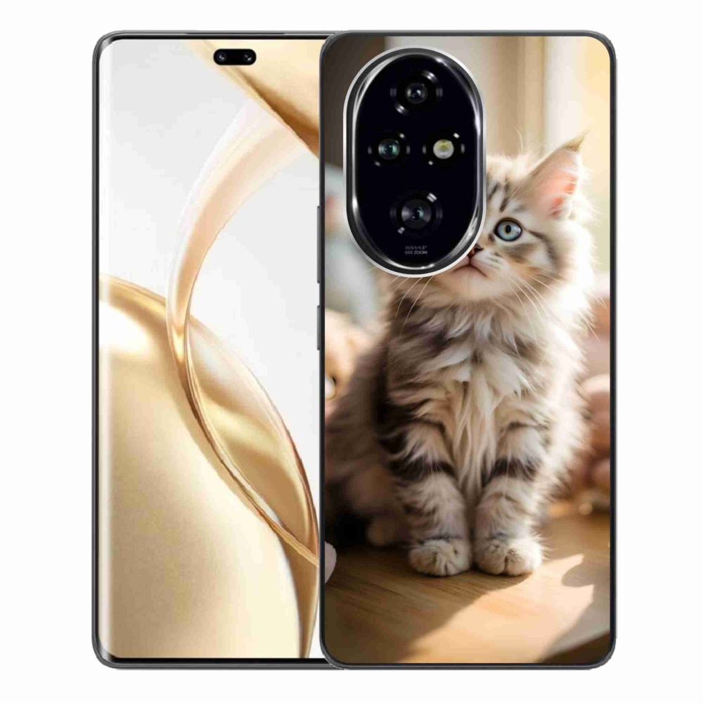 Gélový kryt mmCase na Honor 200 Pre 5G - roztomilé mačiatko 10