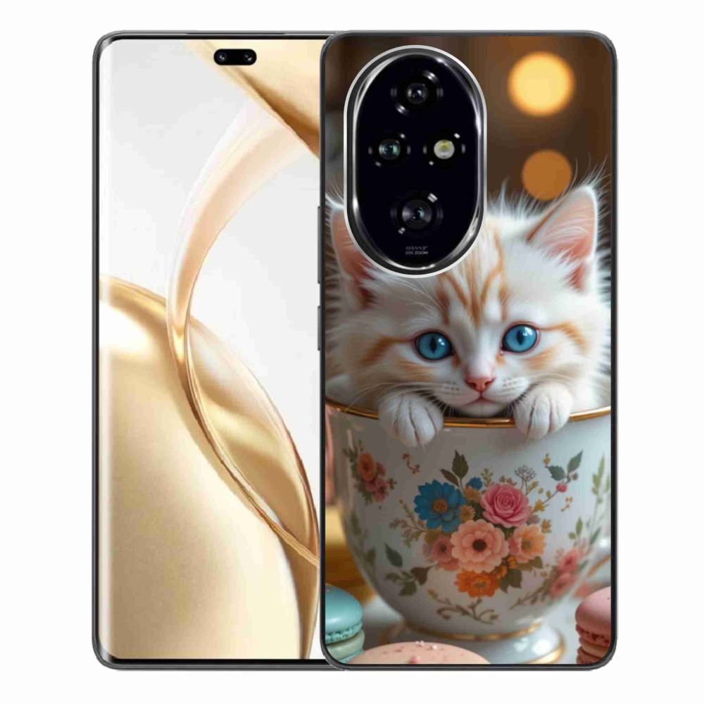 Gélový kryt mmCase na Honor 200 Pre 5G - roztomilé mačiatko 6