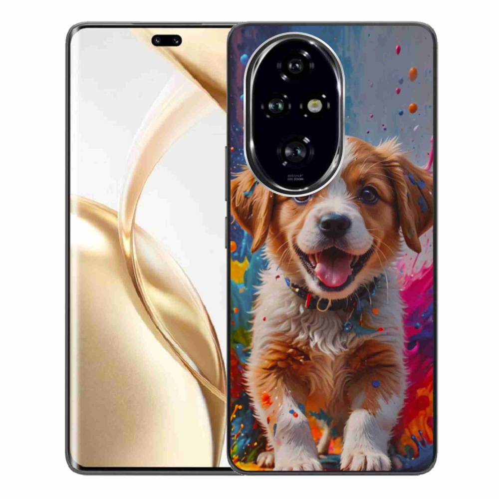 Gélový kryt mmCase na Honor 200 Pro 5G - roztomilé šteňa 3