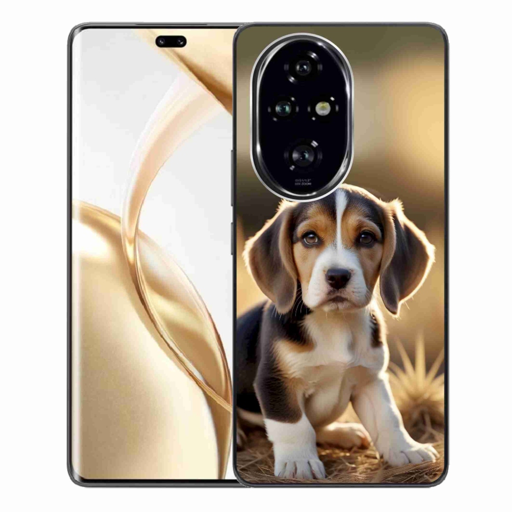 Gélový kryt mmCase na Honor 200 Pro 5G - roztomilý bígl