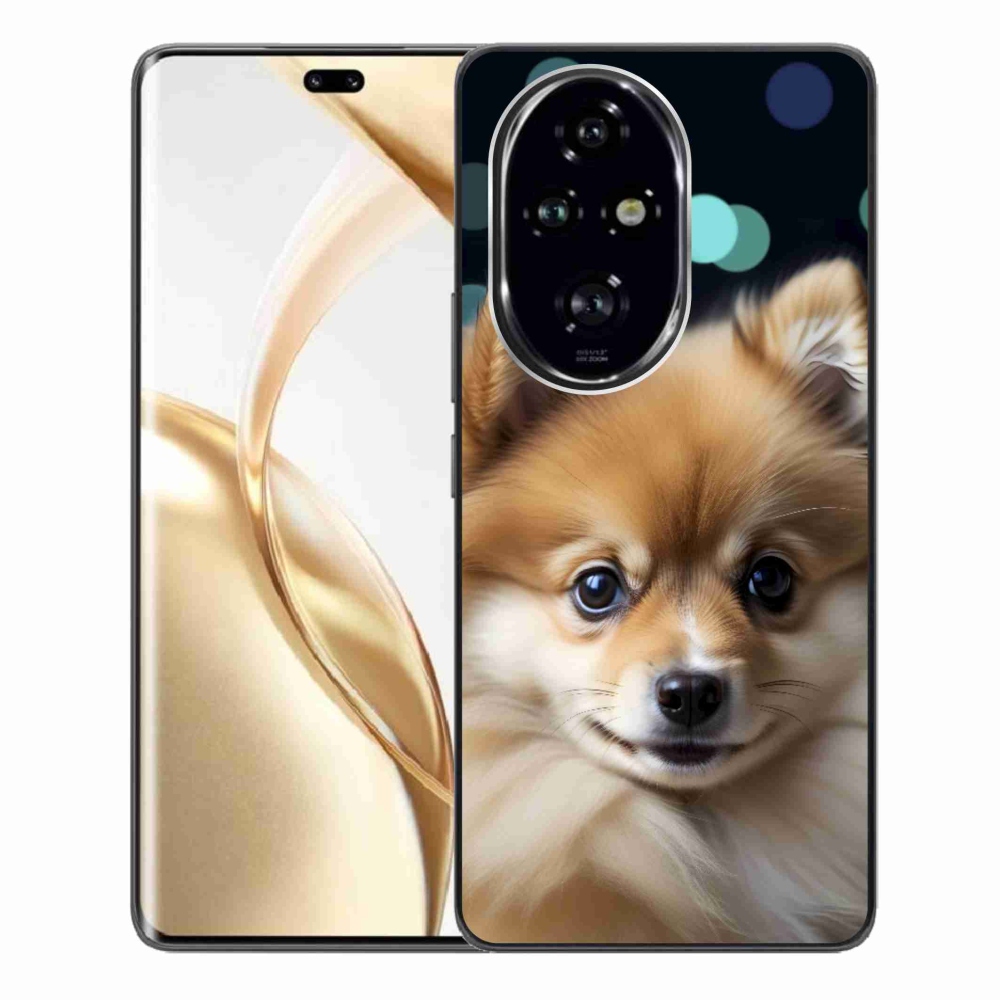 Gélový kryt mmCase na Honor 200 Pre 5G - roztomilý pomeranian