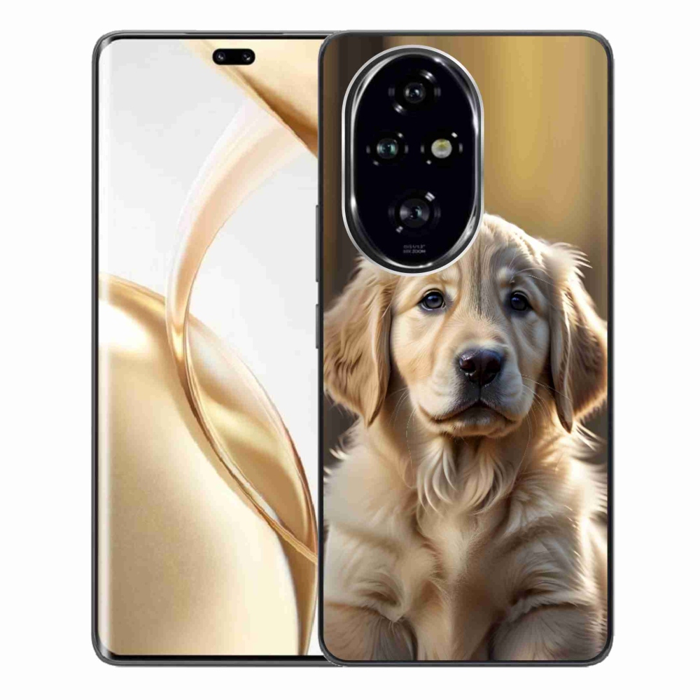 Gélový kryt mmCase na Honor 200 Pre 5G - roztomilý zlatý retriever
