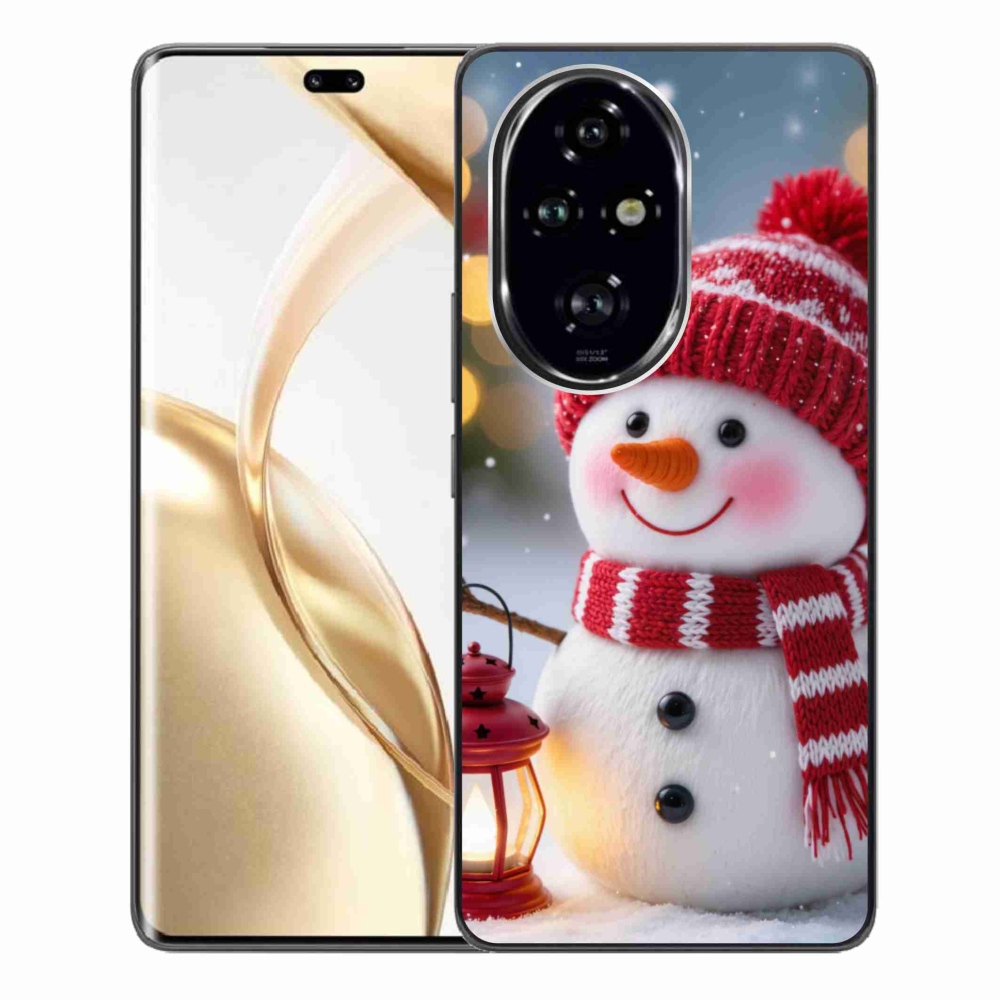 Gélový kryt mmCase na Honor 200 Pre 5G - snehuliak 2