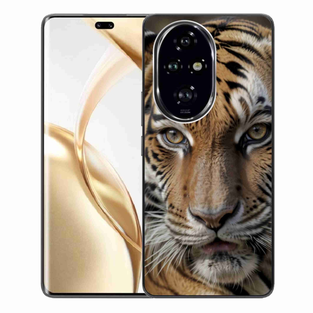 Gélový kryt mmCase na Honor 200 Pro 5G - tigrie pohľad