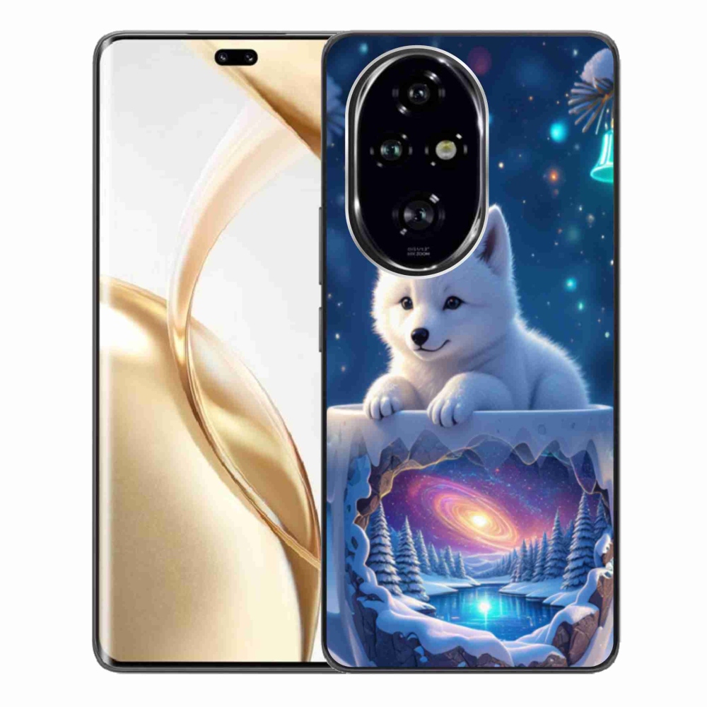 Gélový kryt mmCase na Honor 200 Pre 5G - vianočné šteňa