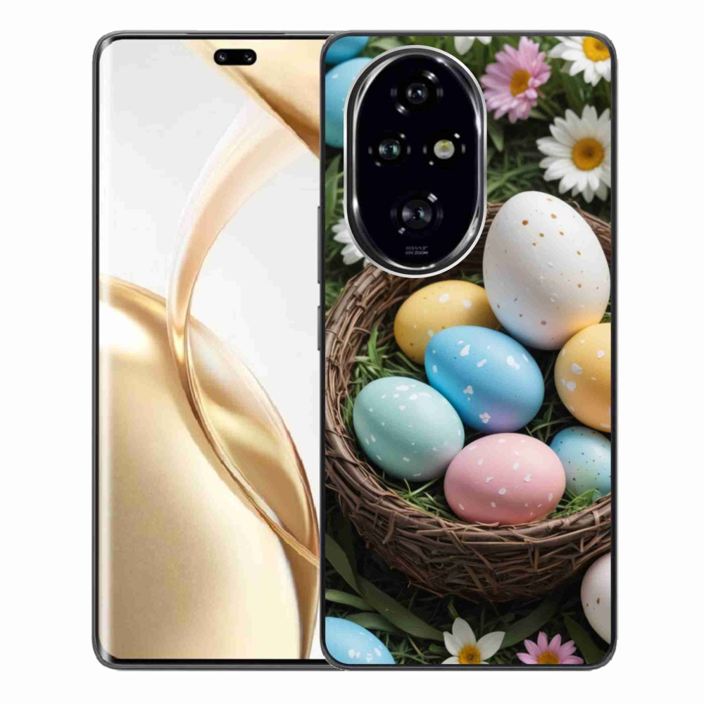Gélový kryt mmCase na Honor 200 Pre 5G - veľkonočné vajíčka 2