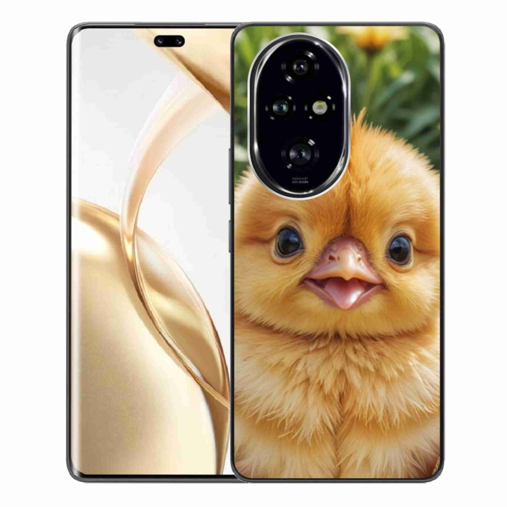 Gélový kryt mmCase na Honor 200 Pro 5G - veselé kuriatko