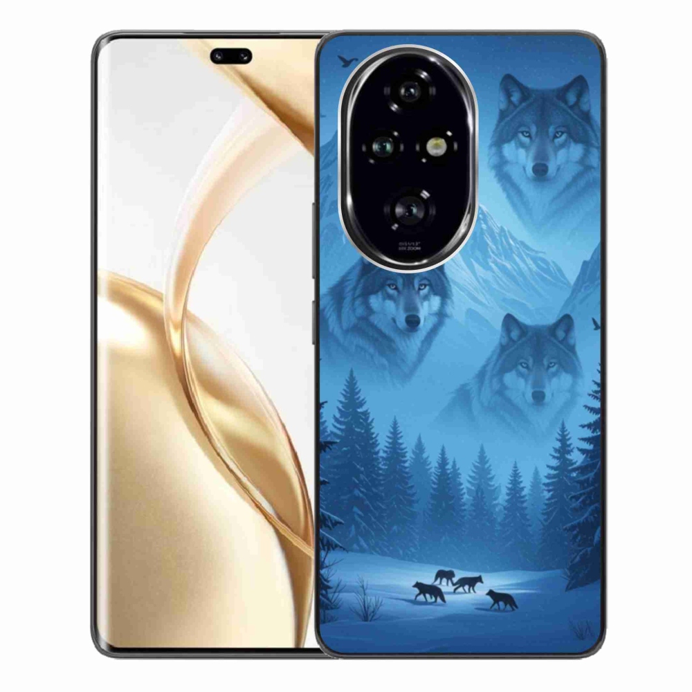 Gélový kryt mmCase na Honor 200 Pro 5G - vlčia svorka