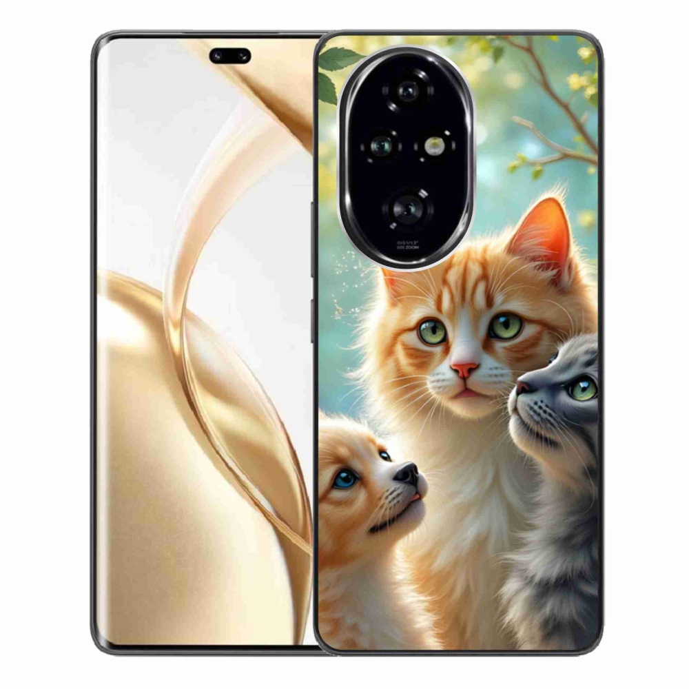 Gélový kryt mmCase na Honor 200 Pre 5G - zvieracie priateľstvo 2