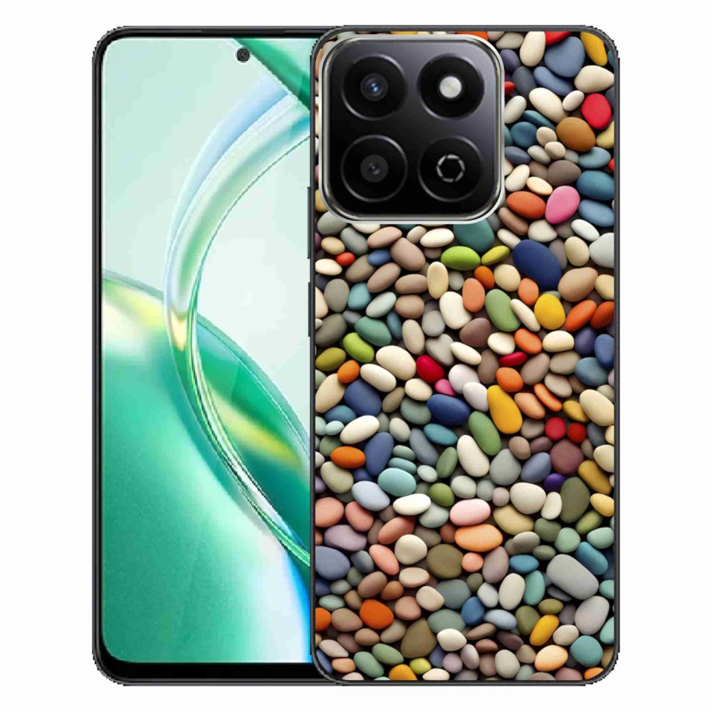 Gélový kryt mmCase na Honor 200 Smart 5G - farebné kamienky 2