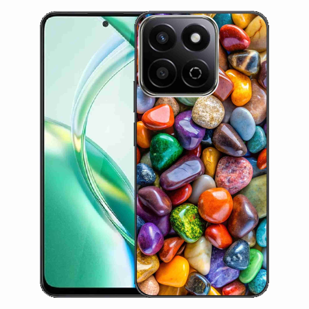 Gélový kryt mmCase na Honor 200 Smart 5G - farebné kamienky