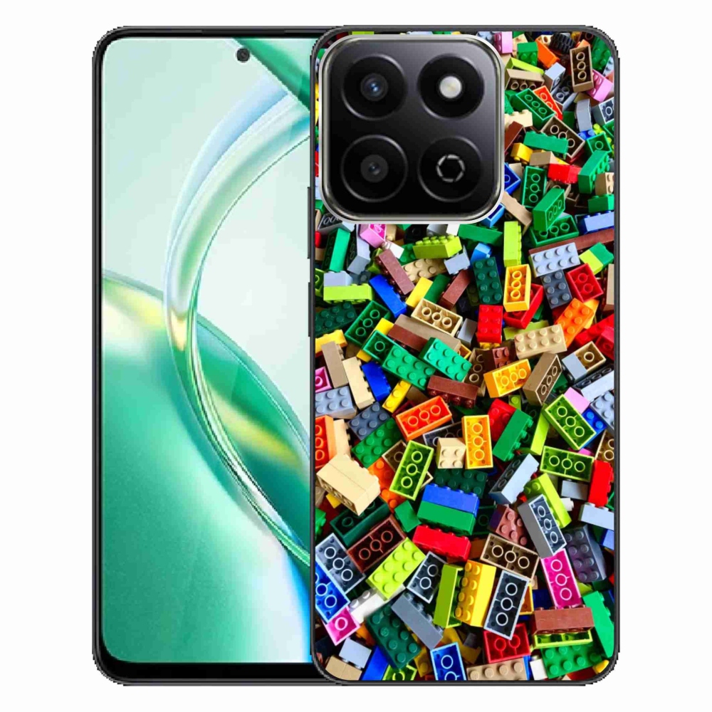 Gélový kryt mmCase na Honor 200 Smart 5G - farebné stavebné kocky