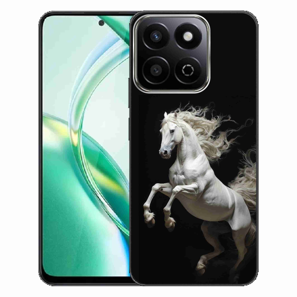 Gélový kryt mmCase na Honor 200 Smart 5G - biely kôň 4