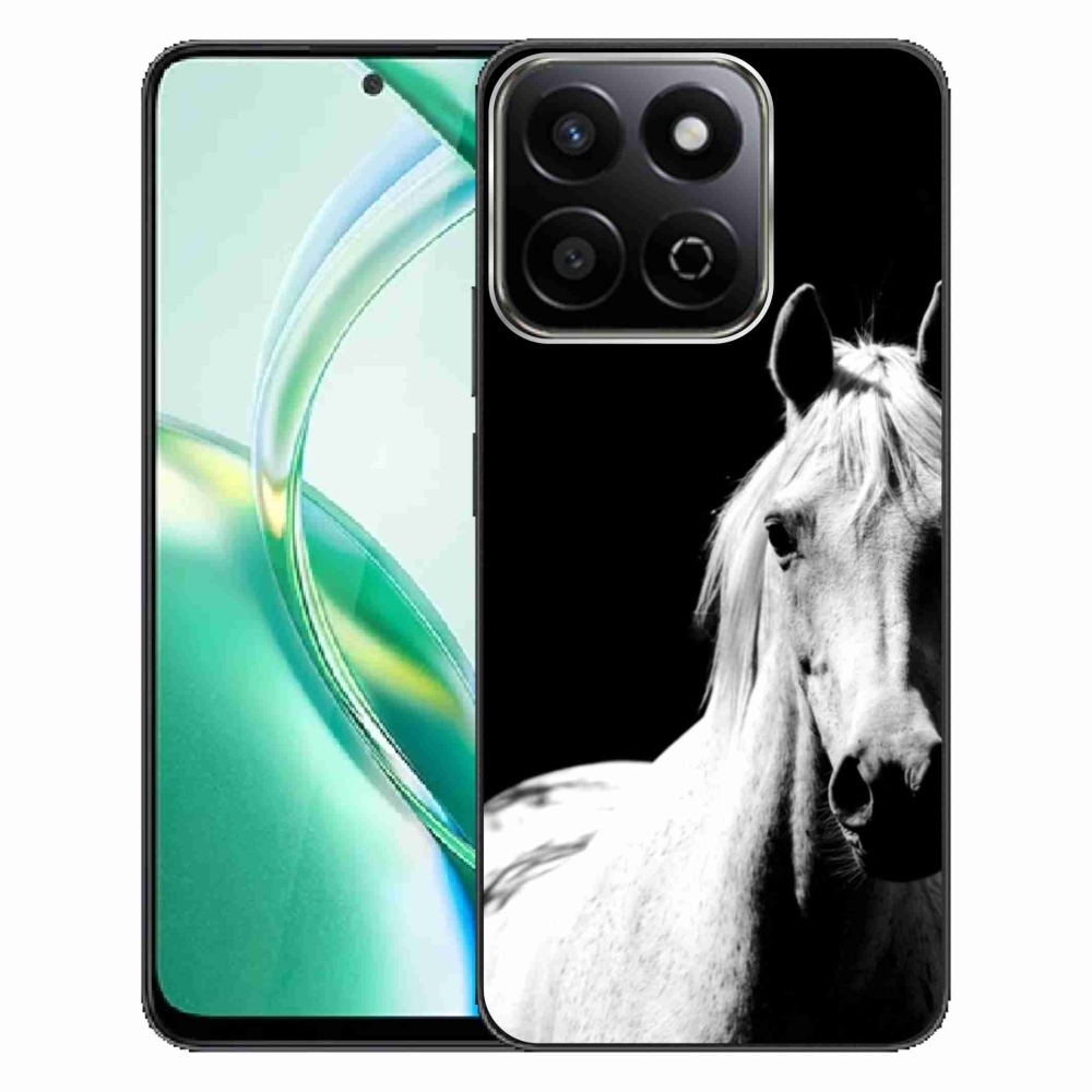 Gélový kryt mmCase na Honor 200 Smart 5G - biely kôň 5