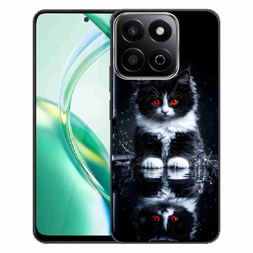 Gélový kryt mmCase na Honor 200 Smart 5G - čiernobiele mačiatko