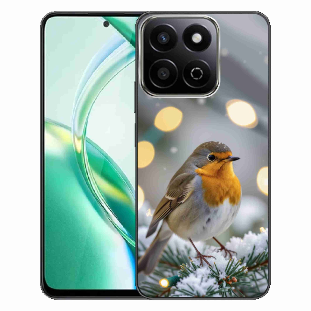Gélový kryt mmCase na Honor 200 Smart 5G - červienka v zime