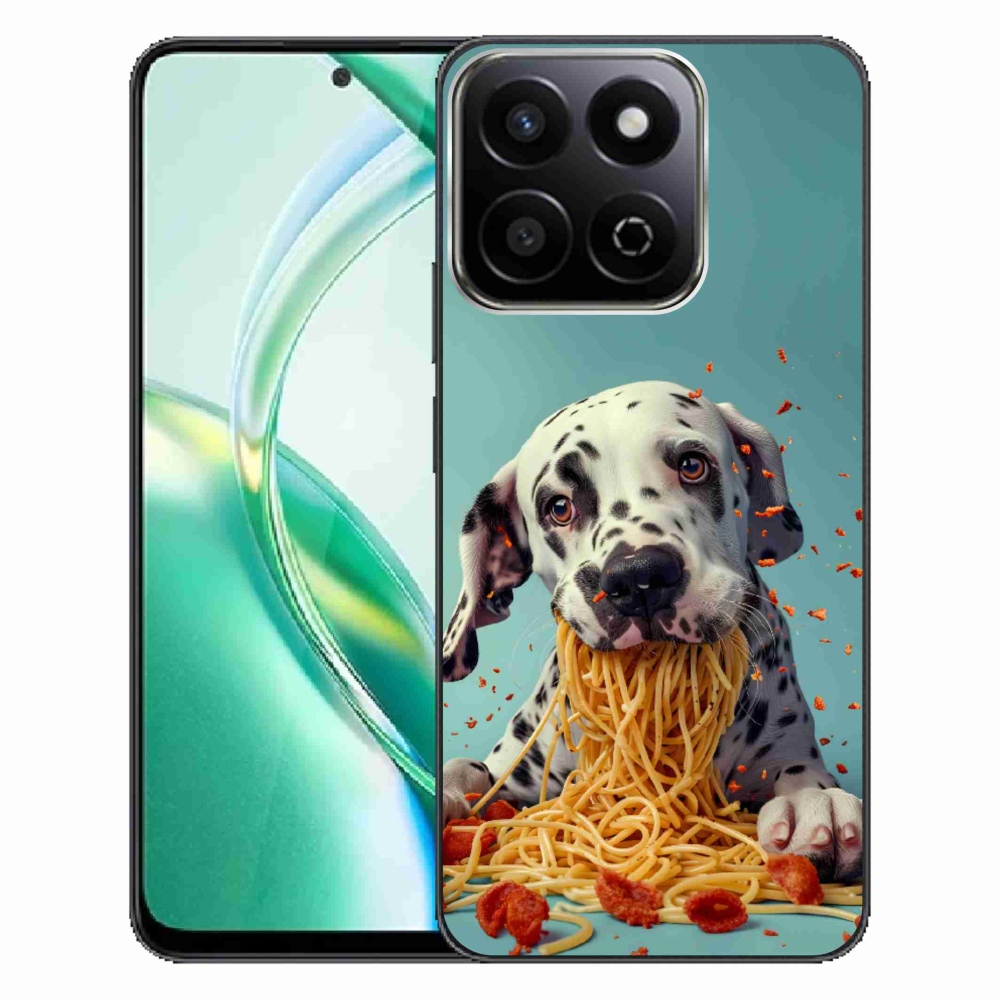 Gélový kryt mmCase na Honor 200 Smart 5G - dalmatín a špagety
