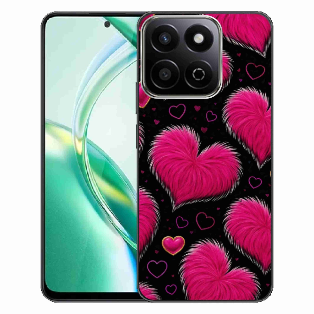 Gélový kryt mmCase na Honor 200 Smart 5G - hebké srdce
