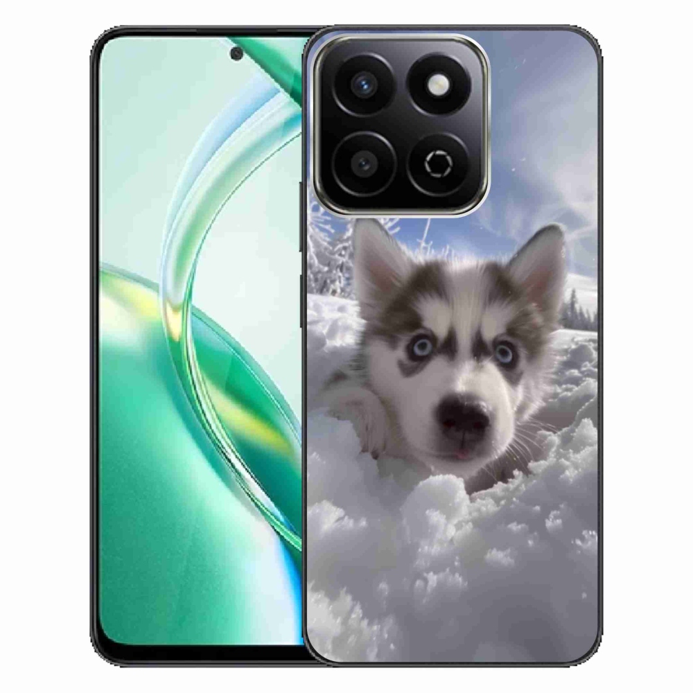 Gélový kryt mmCase na Honor 200 Smart 5G - husky v snehu