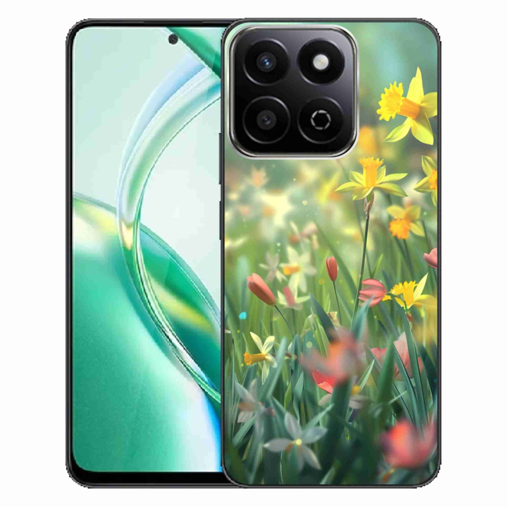 Gélový kryt mmCase na Honor 200 Smart 5G - jarné kvety