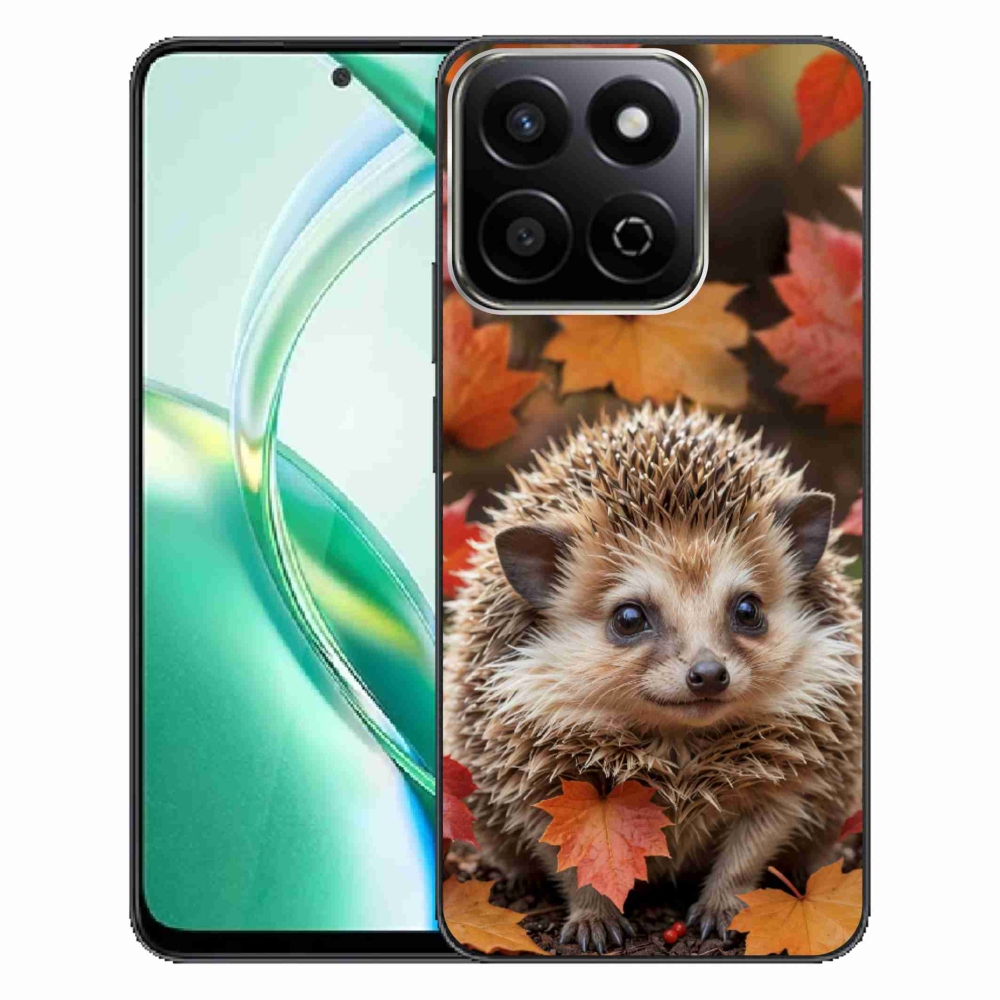 Gélový kryt mmCase na Honor 200 Smart 5G - ježko v lístii