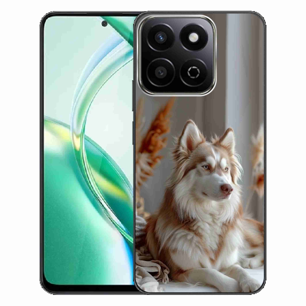 Gélový kryt mmCase na Honor 200 Smart 5G - pokojný sibírsky husky