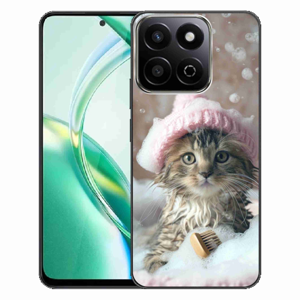 Gélový kryt mmCase na Honor 200 Smart 5G - mačiatko a kúpeľ