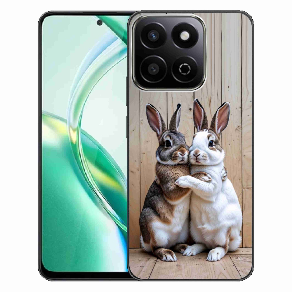 Gélový kryt mmCase na Honor 200 Smart 5G - králičie pár