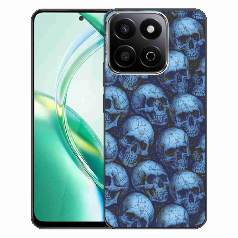 Gélový kryt mmCase na Honor 200 Smart 5G - lebky