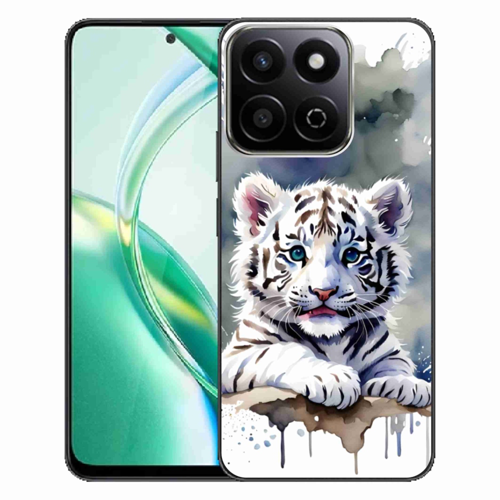 Gélový kryt mmCase na Honor 200 Smart 5G - mláďa bieleho tigra