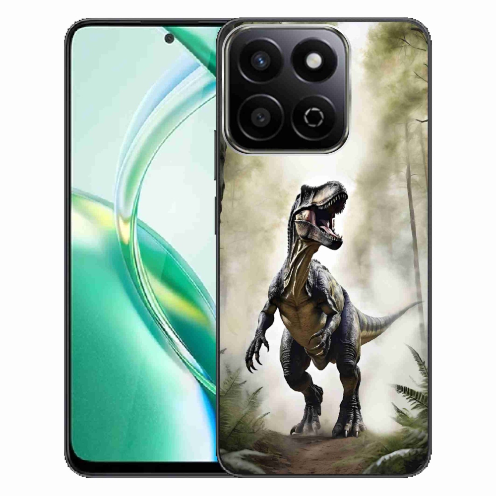 Gélový kryt mmCase na Honor 200 Smart 5G - naštvaný T-Rex