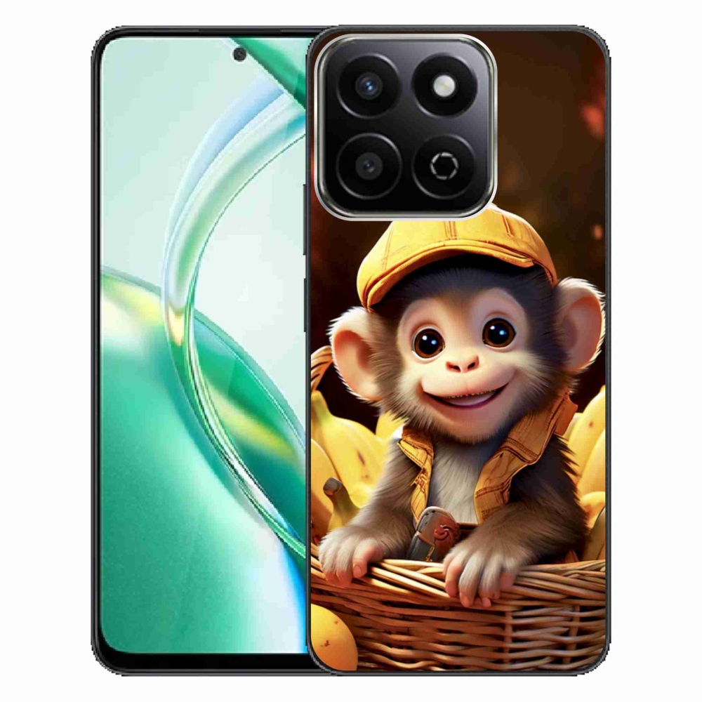 Gélový kryt mmCase na Honor 200 Smart 5G - opice v košíku