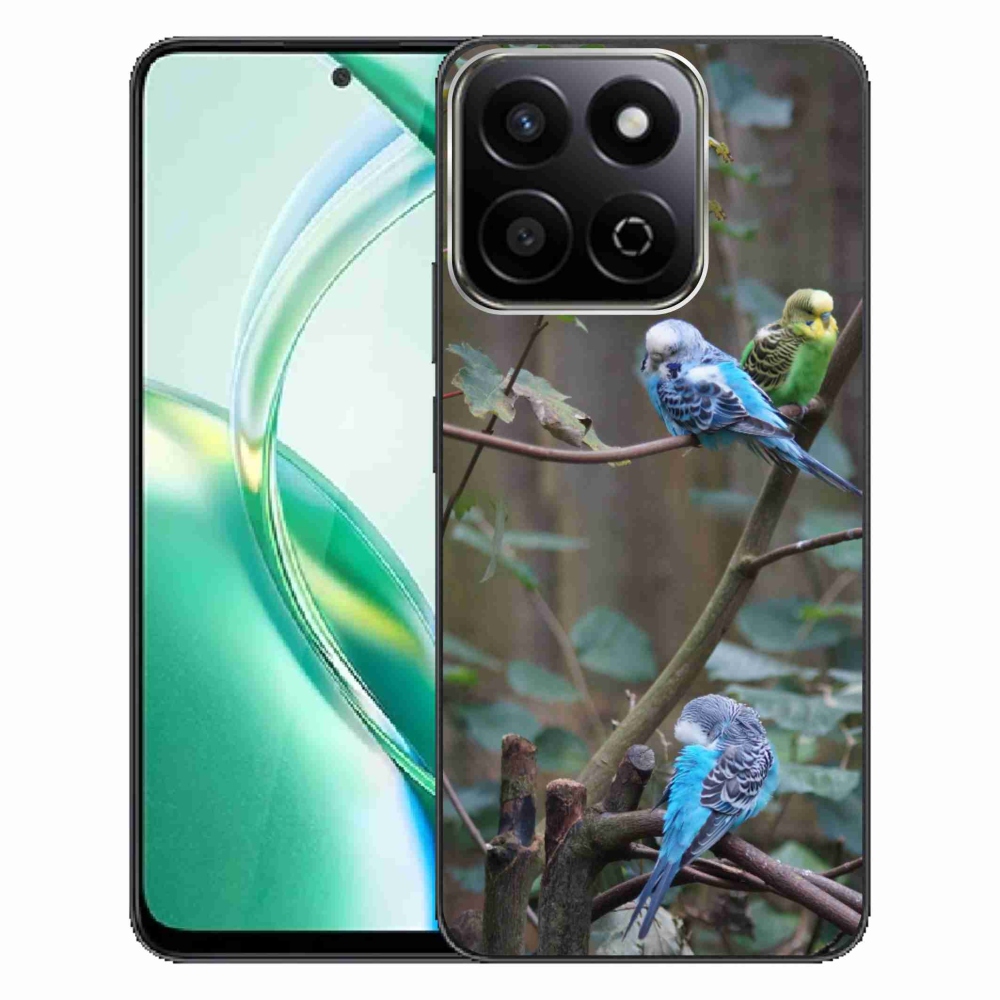 Gélový kryt mmCase na Honor 200 Smart 5G - papagáje na vetve