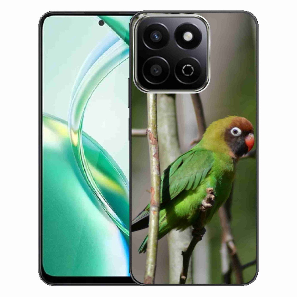 Gélový kryt mmCase na Honor 200 Smart 5G - papagáj agapornis