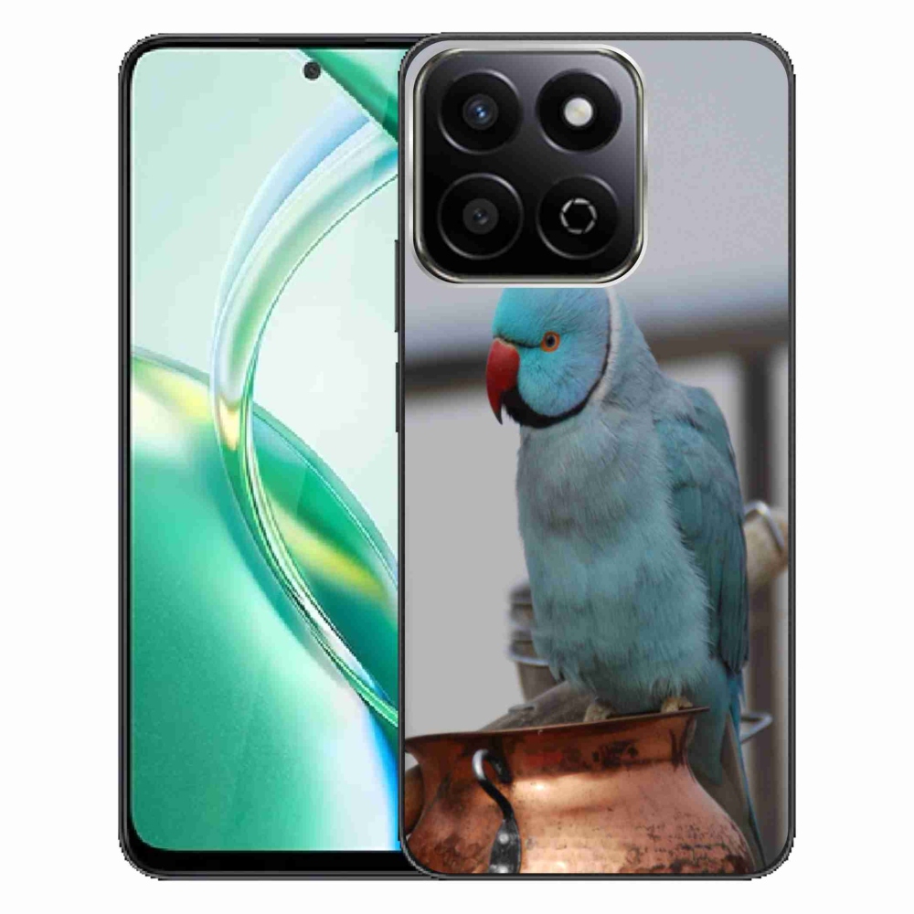 Gélový kryt mmCase na Honor 200 Smart 5G - papagáj alexander modrý