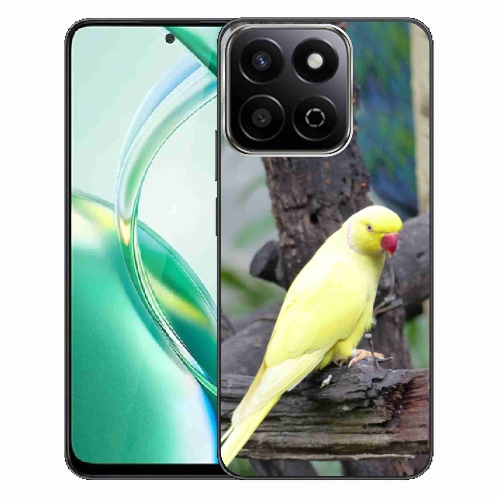 Gélový kryt mmCase na Honor 200 Smart 5G - papagáj alexander žltý