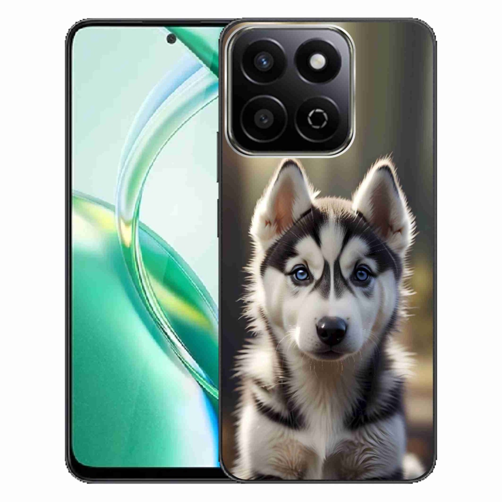 Gélový kryt mmCase na Honor 200 Smart 5G - roztomilý sibírsky husky