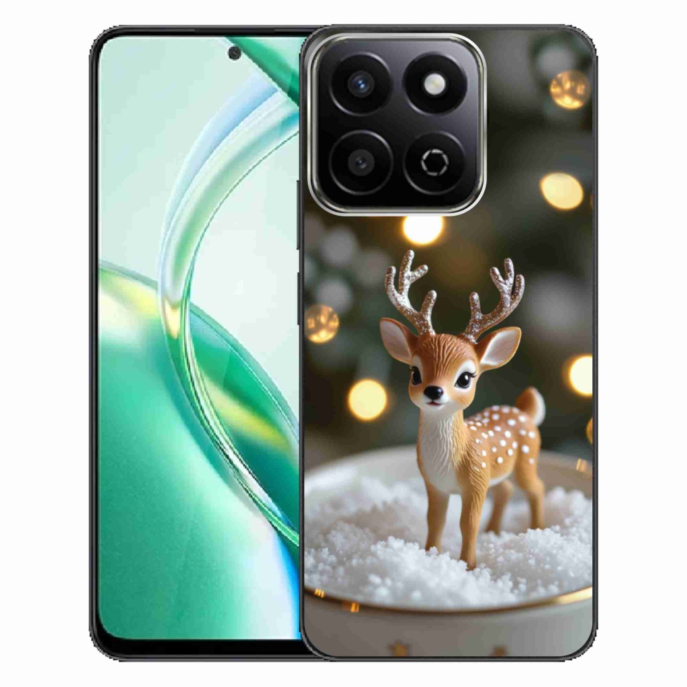 Gélový kryt mmCase na Honor 200 Smart 5G - roztomilý vianočný jeleň