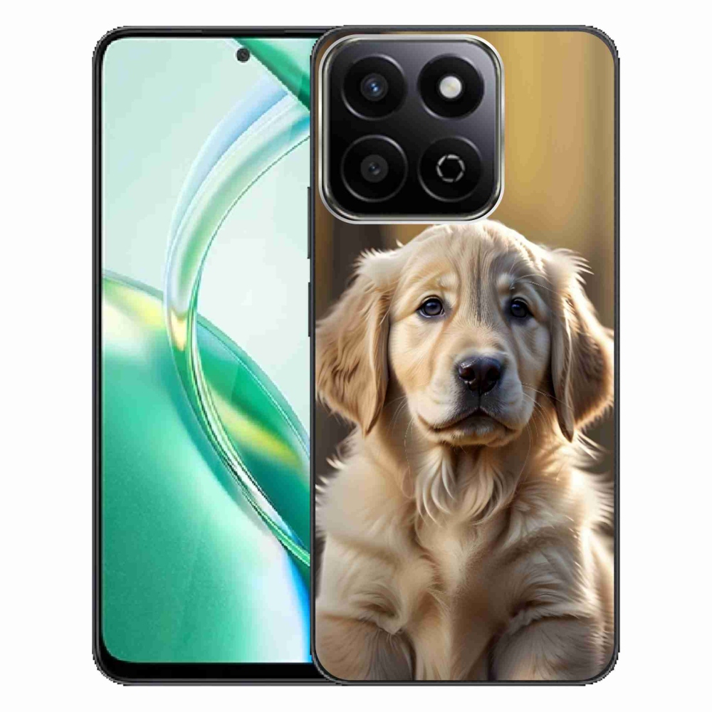 Gélový kryt mmCase na Honor 200 Smart 5G - roztomilý zlatý retriever