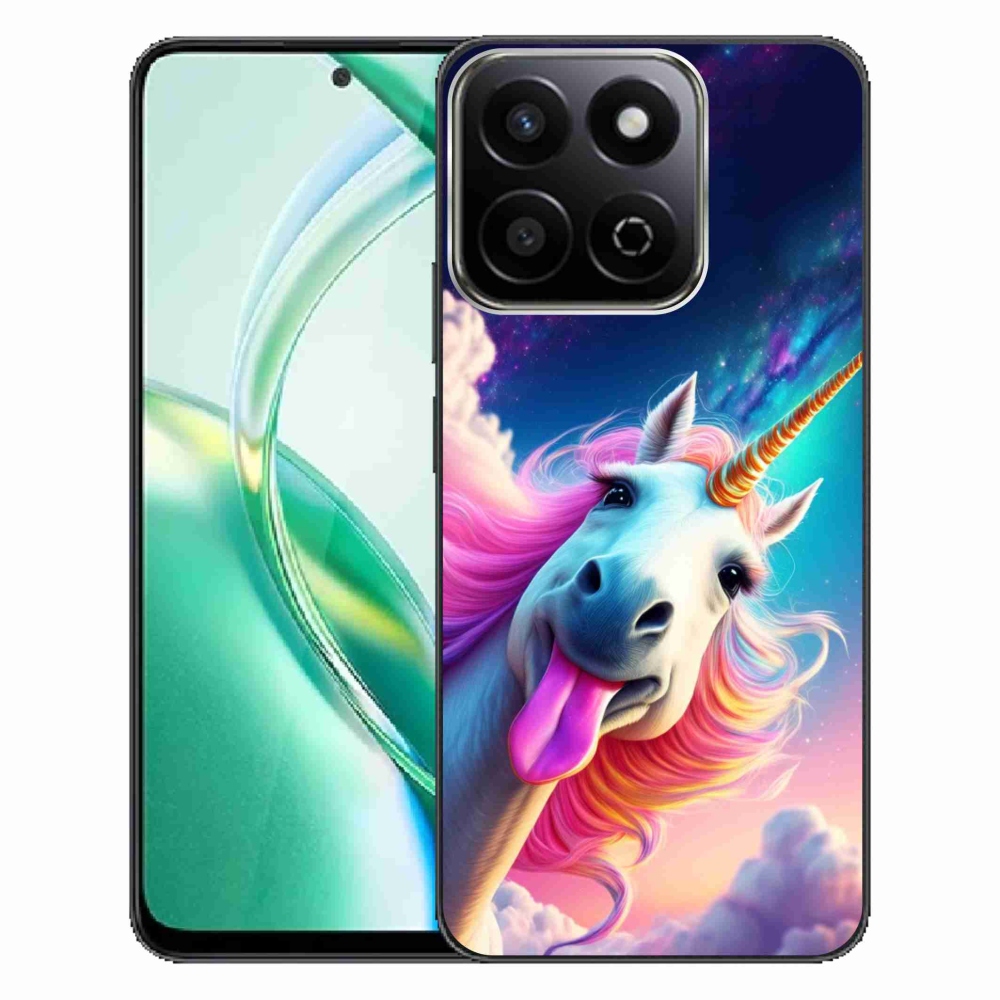 Gélový kryt mmCase na Honor 200 Smart 5G - šialený jednorožec