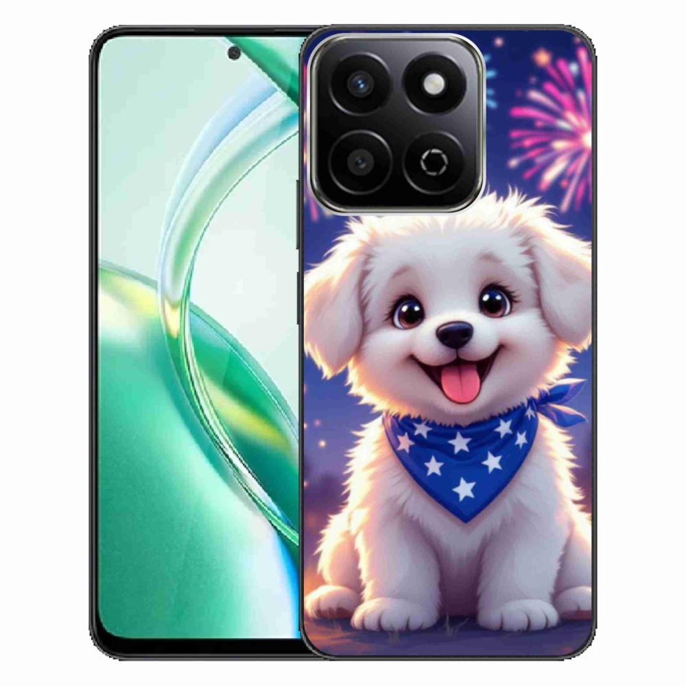 Gélový kryt mmCase na Honor 200 Smart 5G - slávnostné šteňa