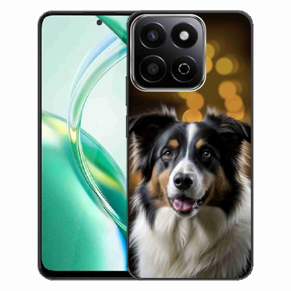 Gélový kryt mmCase na Honor 200 Smart 5G - usmievavý austrálsky ovčiak
