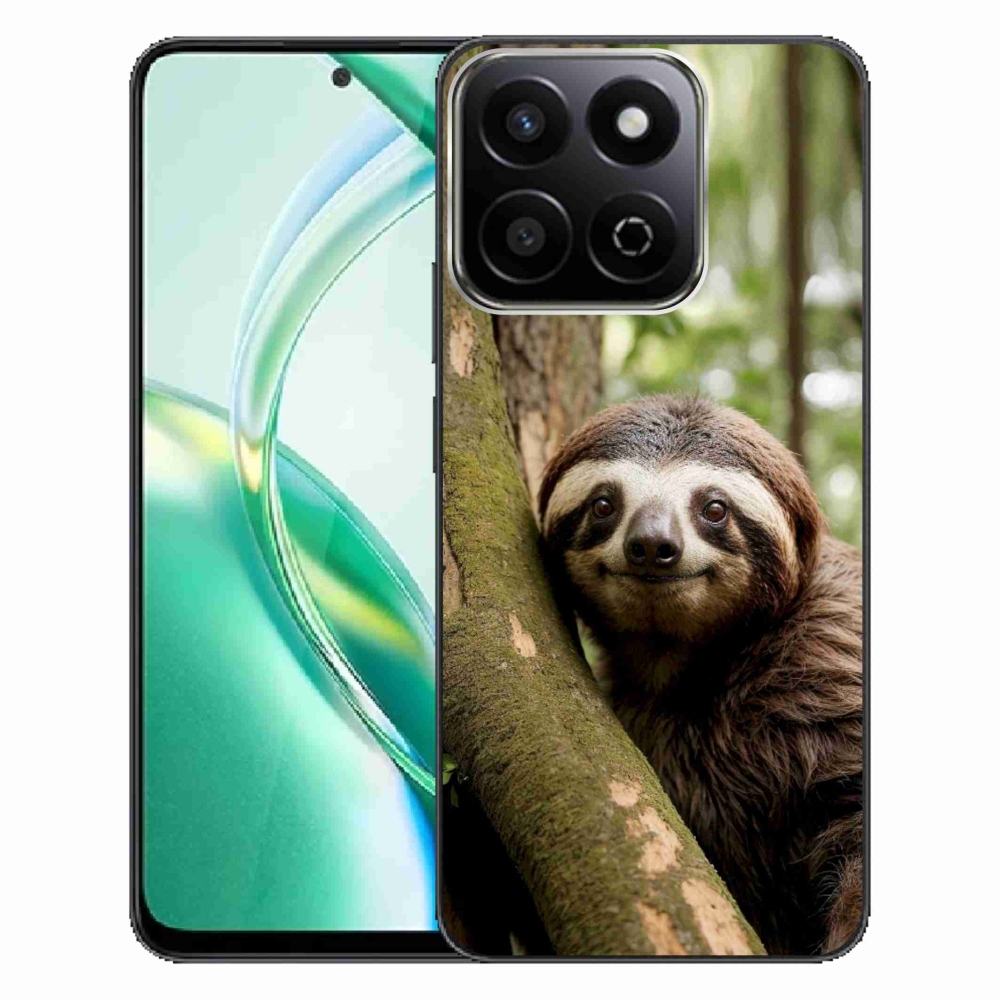 Gélový kryt mmCase na Honor 200 Smart 5G - usmievavý leňochod
