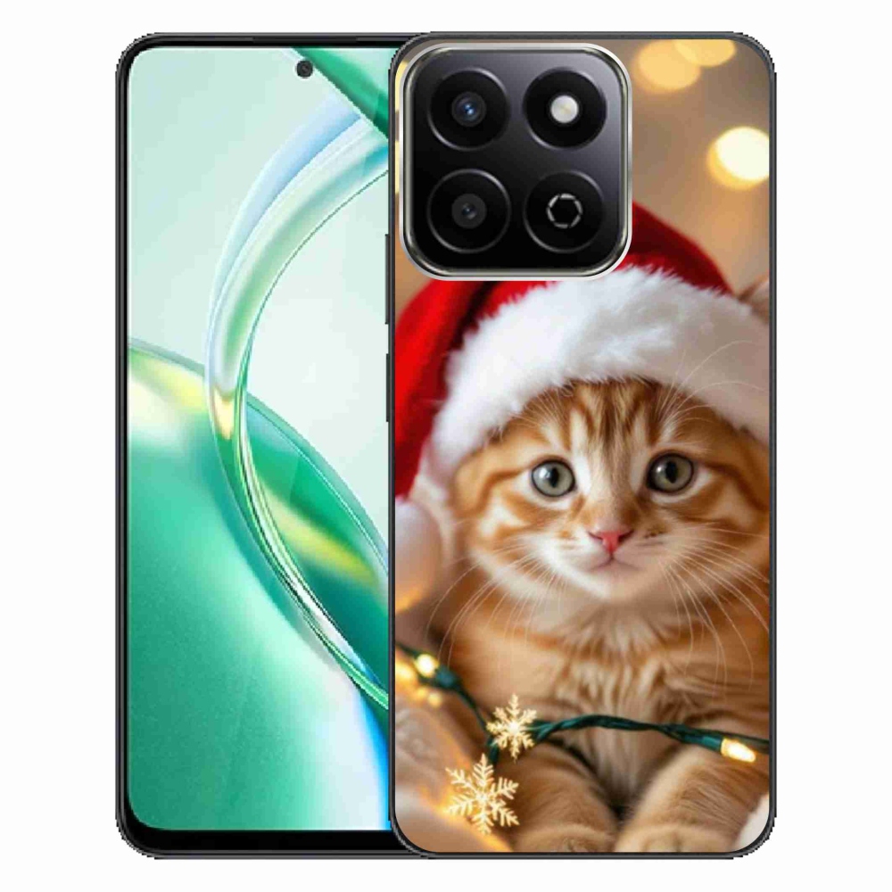 Gélový kryt mmCase na Honor 200 Smart 5G - vianočné mačiatko