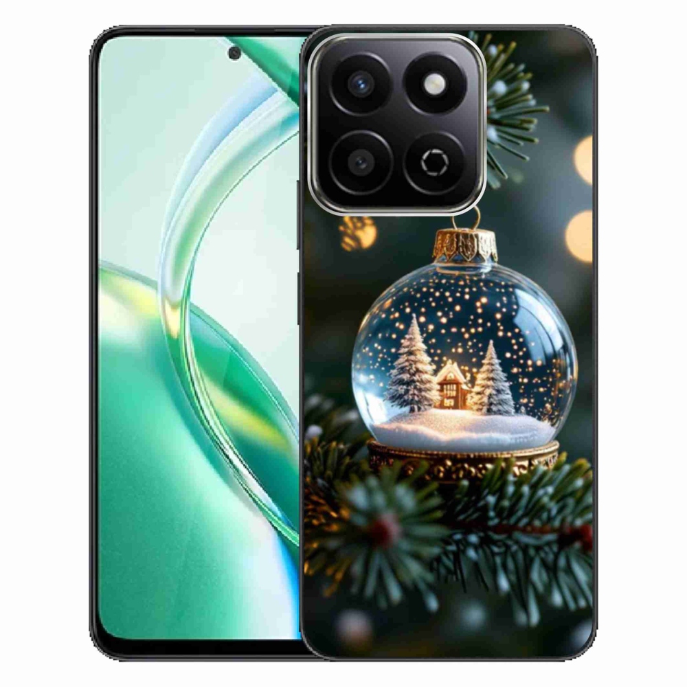 Gélový kryt mmCase na Honor 200 Smart 5G - vianočné gule 2