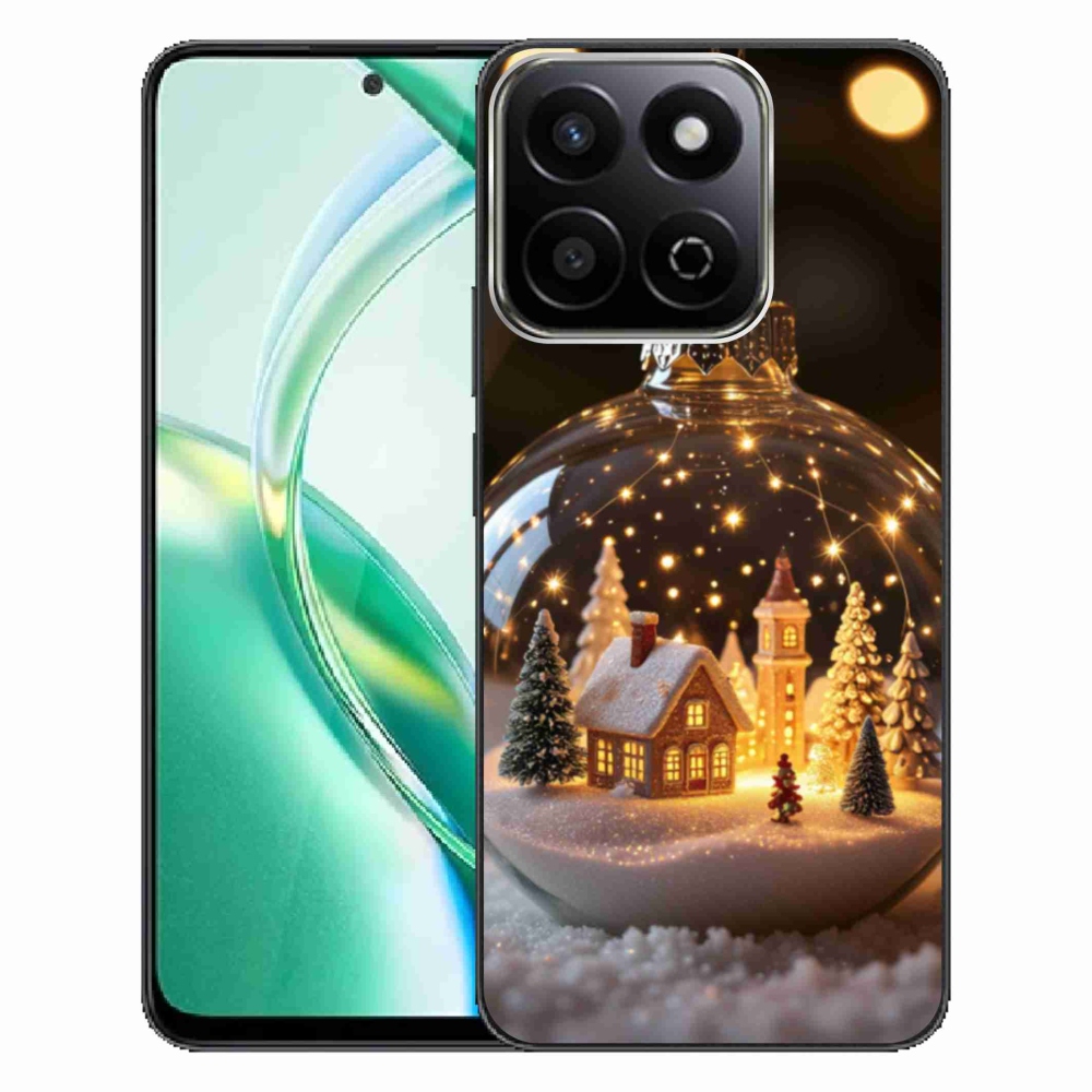 Gélový kryt mmCase na Honor 200 Smart 5G - vianočné gule 3